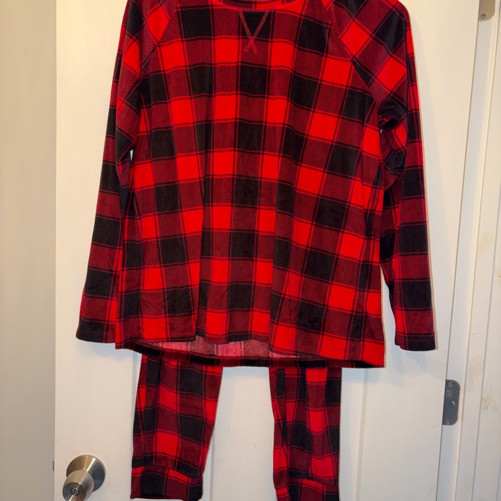 Sonoma Red and Black Plaid Pajama Set